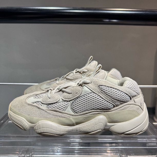 95新 MM6 44码 无盒 Yeezy500灰白 Blush 休闲鞋