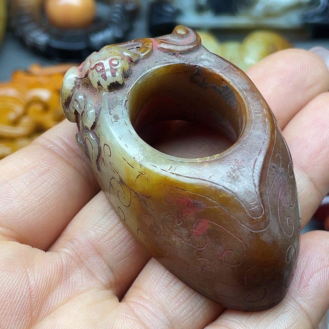 明***天和田玉未镶嵌颈饰