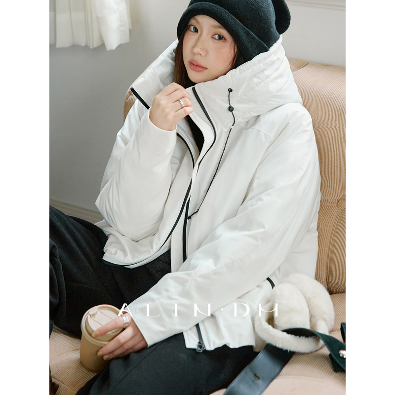 ALINDM【極地御寒】 大码女装轻户登山都市极简羽绒服AS27227