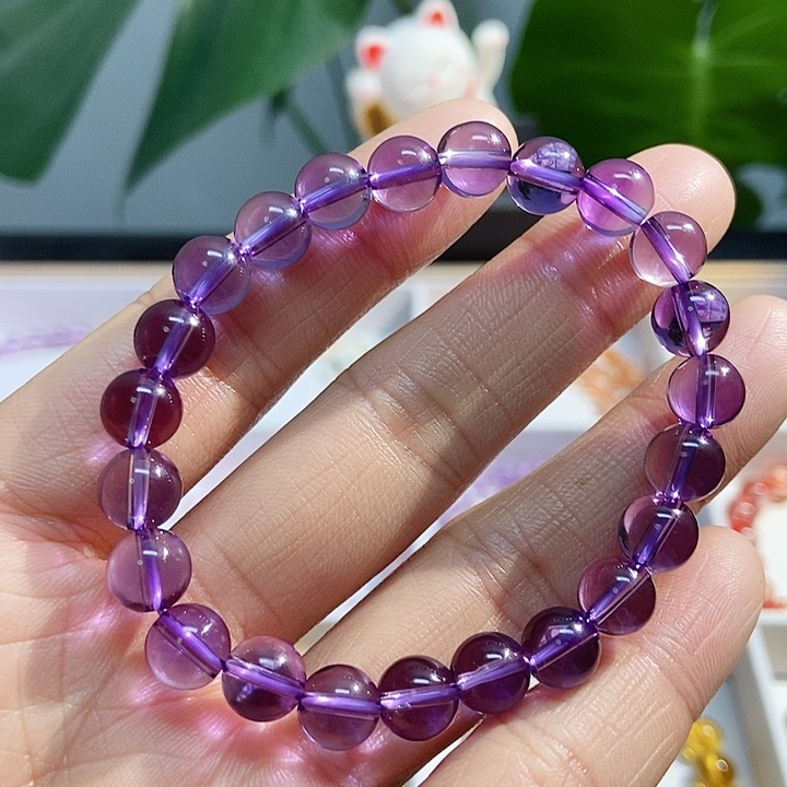 水晶手链未镶嵌紫水晶