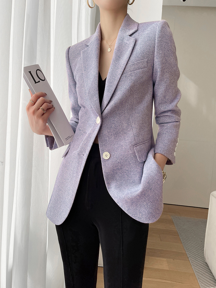 2024秋冬季女生设计师款西装外套 JYNZFS2202061003