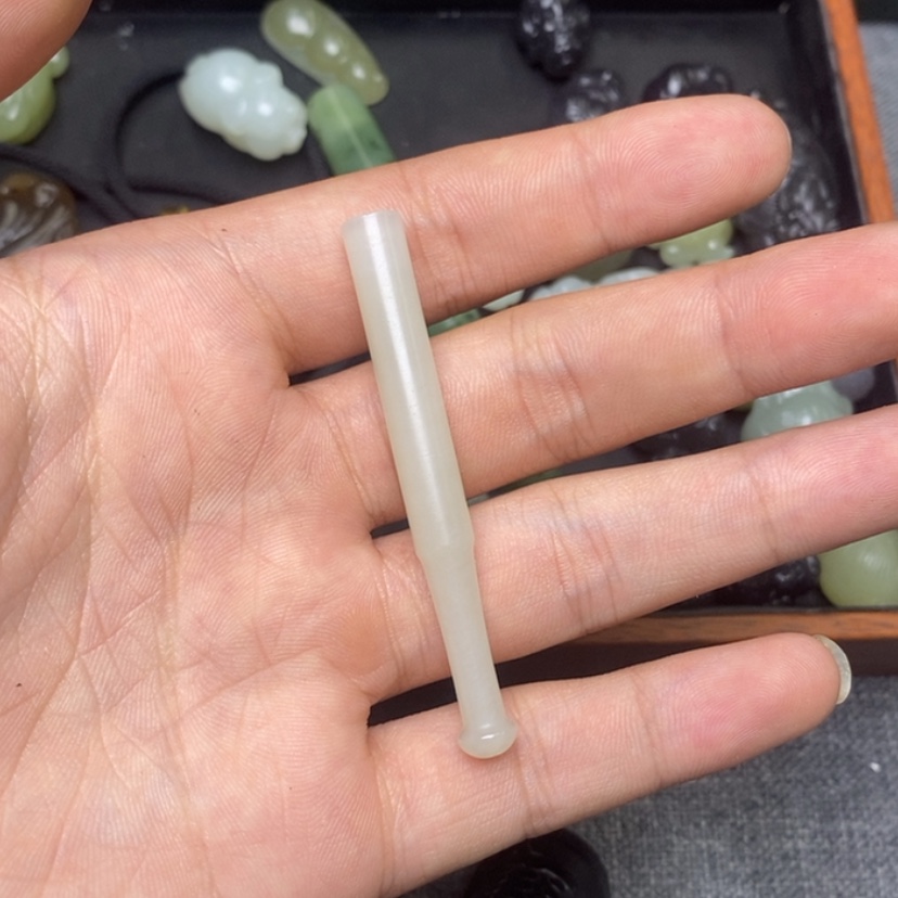 【闪购商品】和田玉未镶嵌颈饰烟嘴