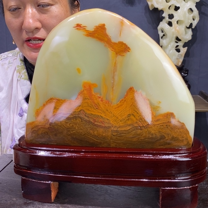 石材精品古青石摆件