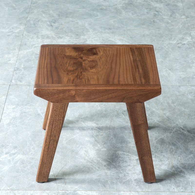 （新品25高）北美黑胡桃时光宝宝凳小凳户外简约浴室凳凳子