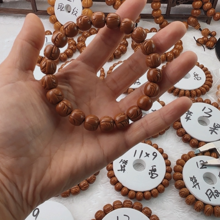 神***位秦岭龙纹桃核11尺老型