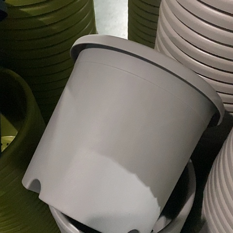 树脂四季4号微瑕灰白无托10个