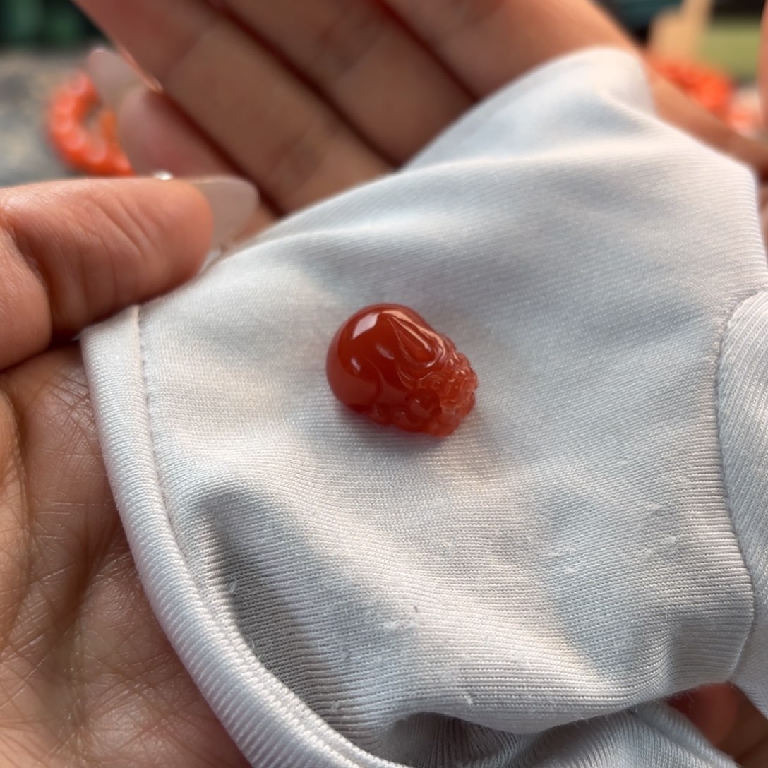 南红玛瑙珠宝半成品未镶嵌