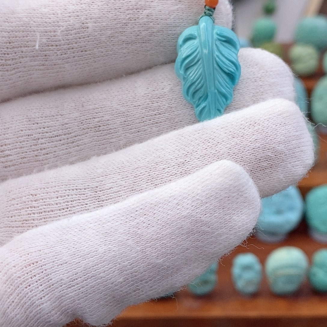 未镶嵌绿松石珠宝奇石