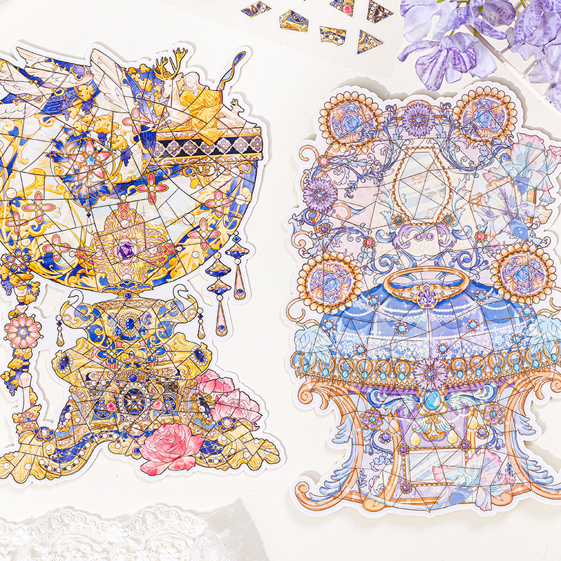 纸迹拾遗绘梦系列造景贴纸3D立体小屋微缩场景手工diy玩具贴纸