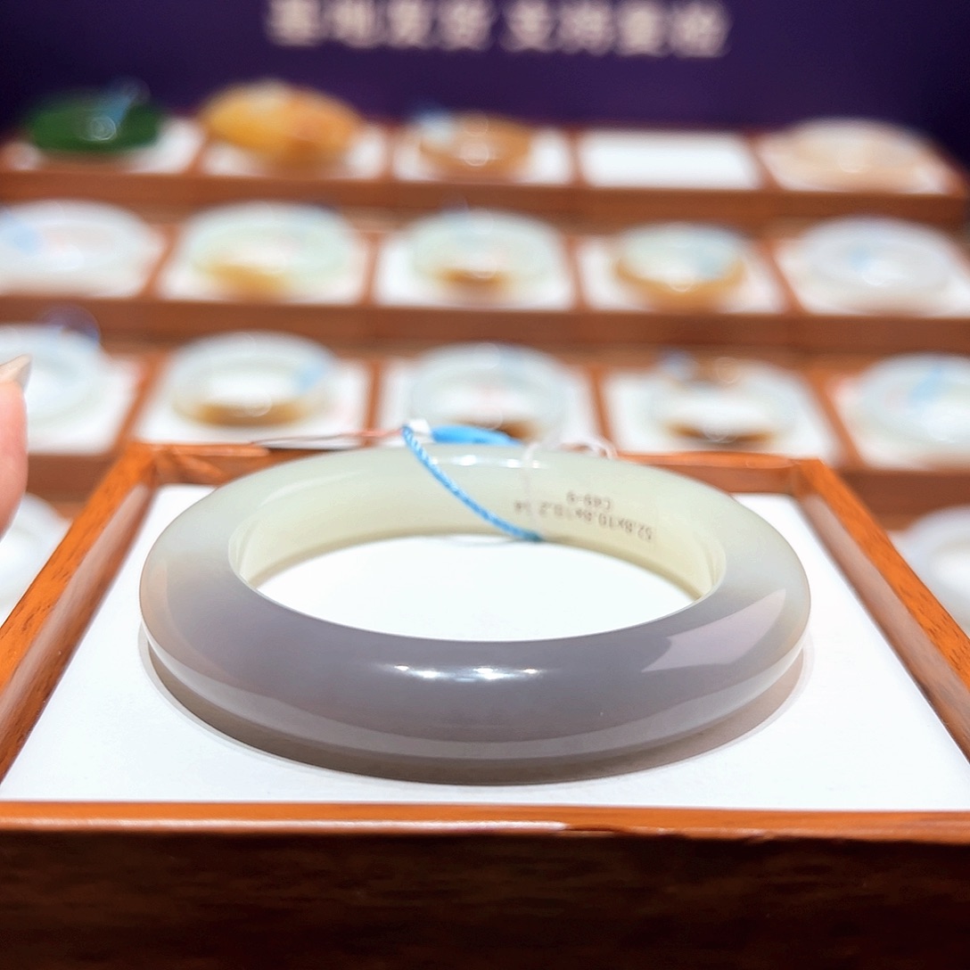 和田玉手镯52/53未镶嵌