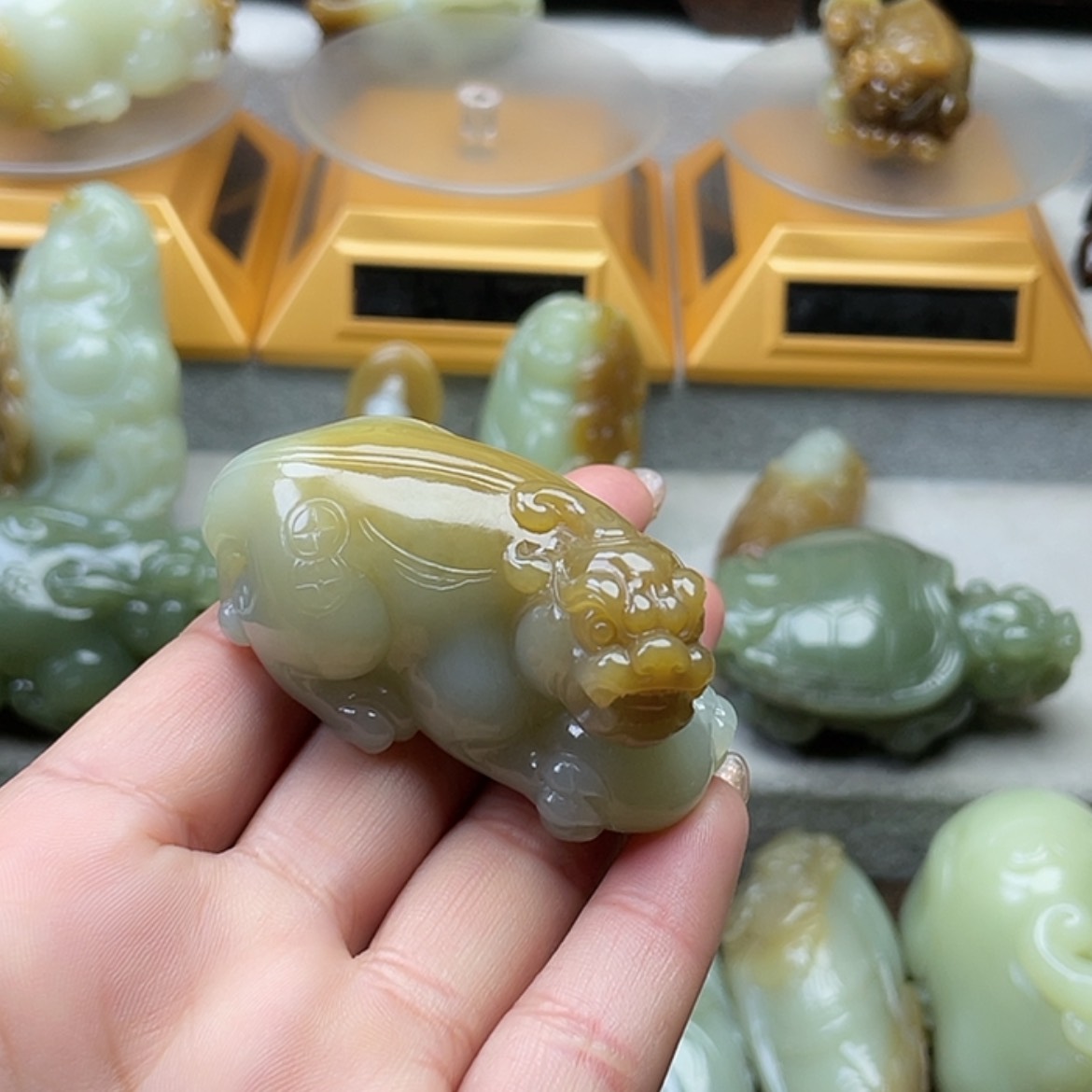 【闪购商品】和田玉把件未镶嵌（**）