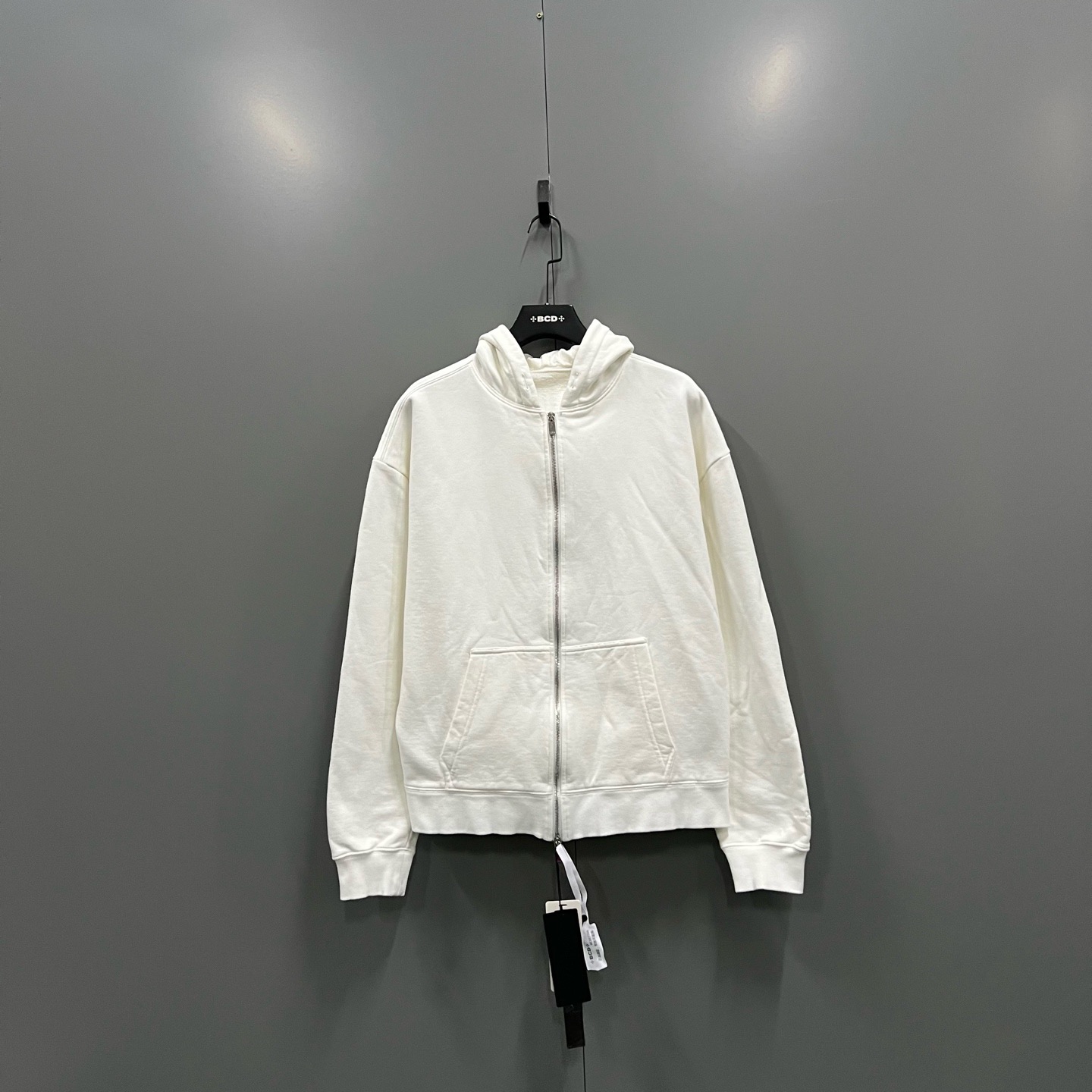 95新 DIOR/迪奥 白色拉链帽衫 L码/95新/10000/无配件 bc017769