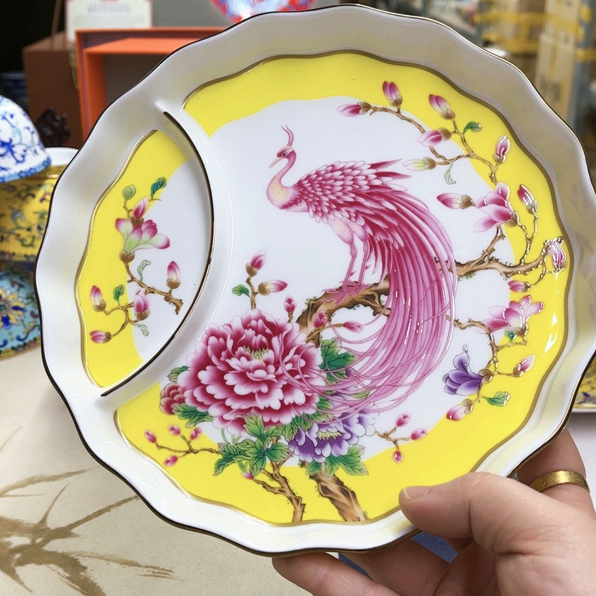 【闪购商品】骨瓷8英寸1黄。。。。。。。