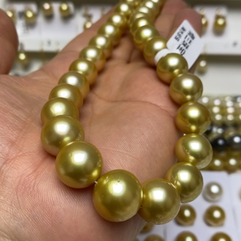 海水珍珠未镶嵌颈饰