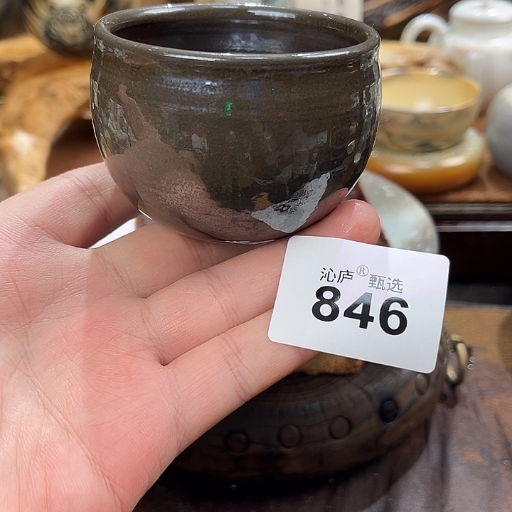 沁庐柴窑古法柴烧全手工茶具