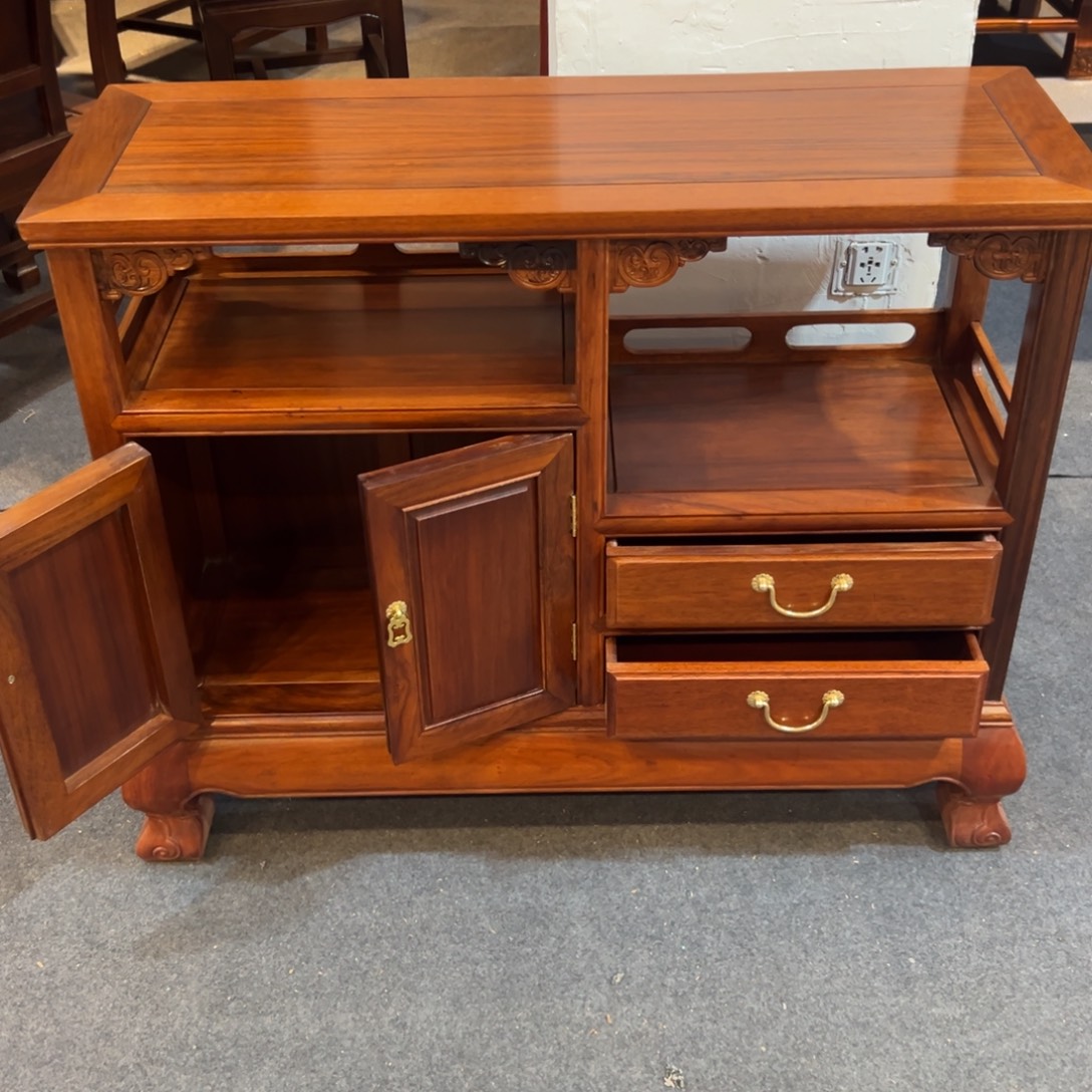 侠***客黑酸枝木类架子98