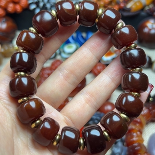 玛瑙/玉髓未镶嵌颈饰