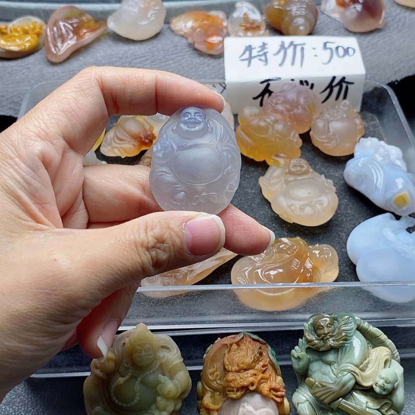 【闪购商品】未镶嵌吊坠定制玛瑙