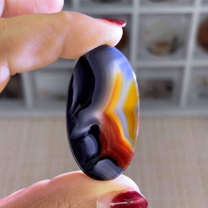 玛瑙/玉髓吊坠(不含链)未镶嵌