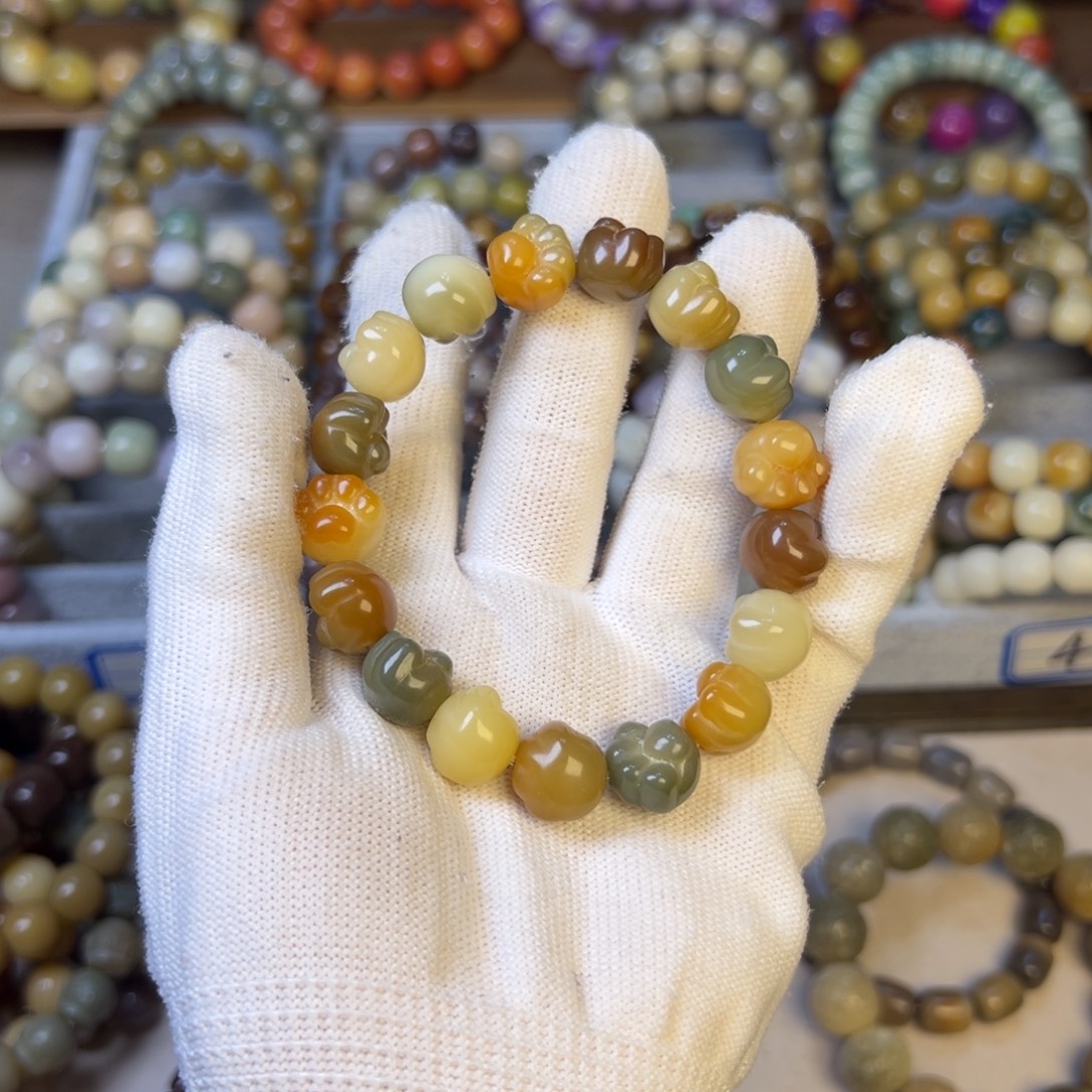 手串菩提根/象牙果多宝敦煌爱心猫爪