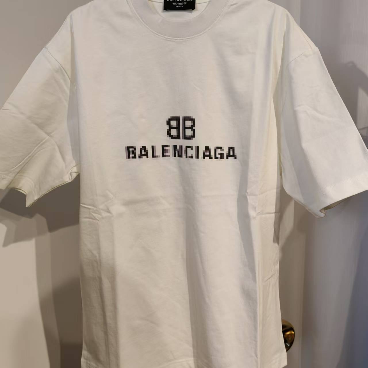 99新 Balenciaga/巴黎世家 双B经典T恤 120