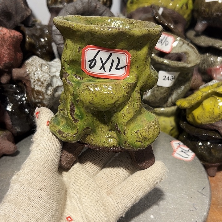 粗陶花盆制作就这样的