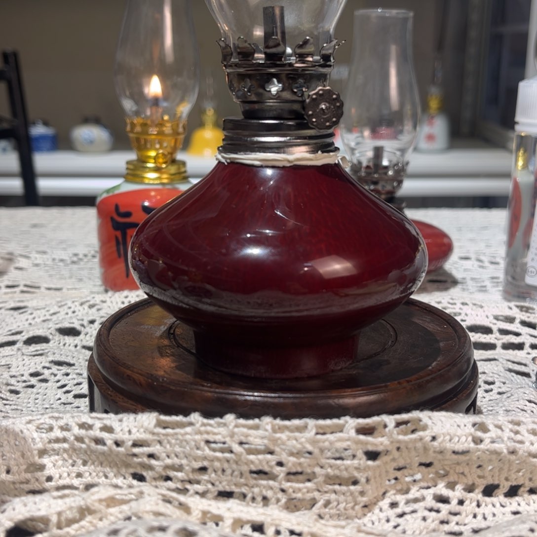 摆件景德镇陶瓷香薰灯