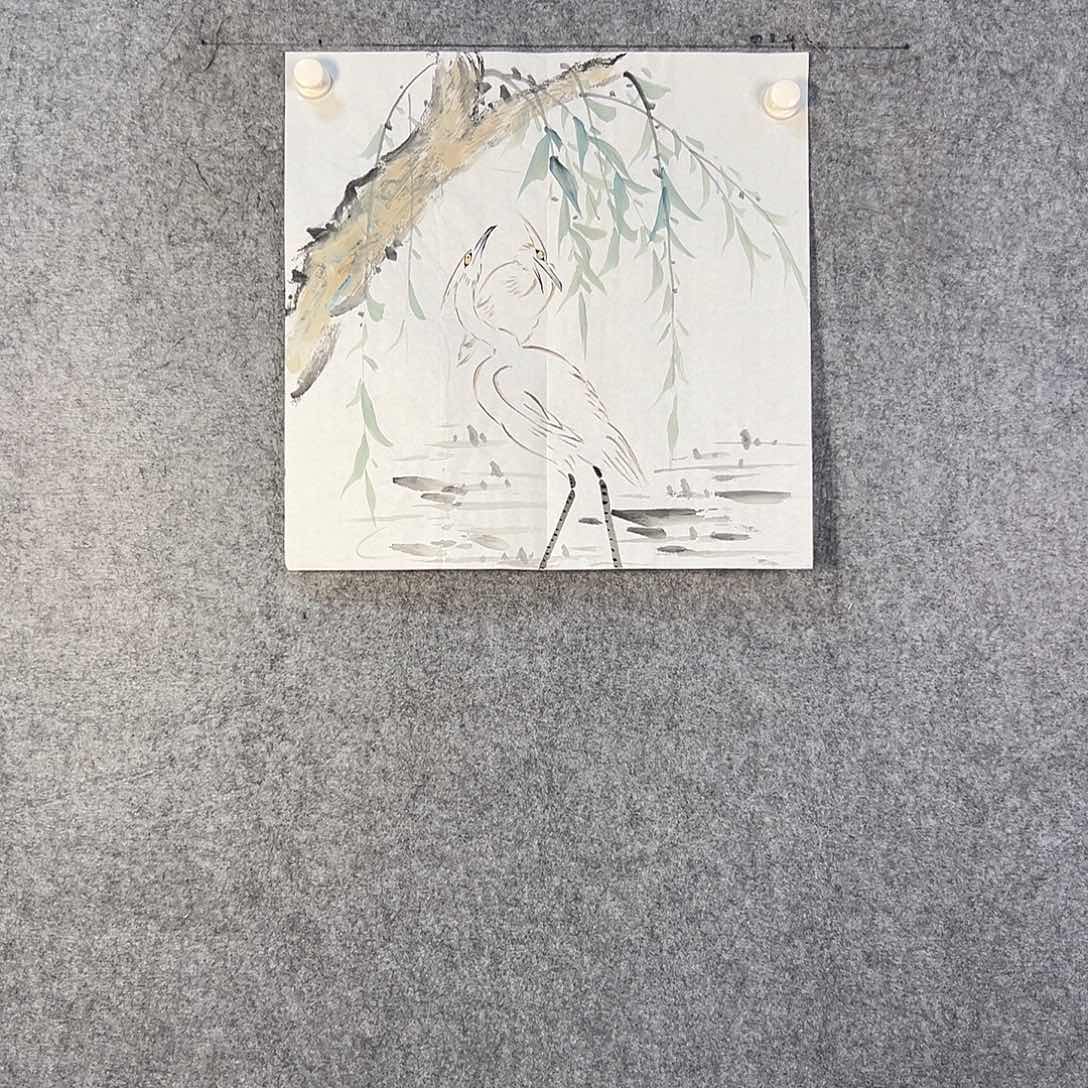 国画368 花鸟在此处飞翔也不太可能