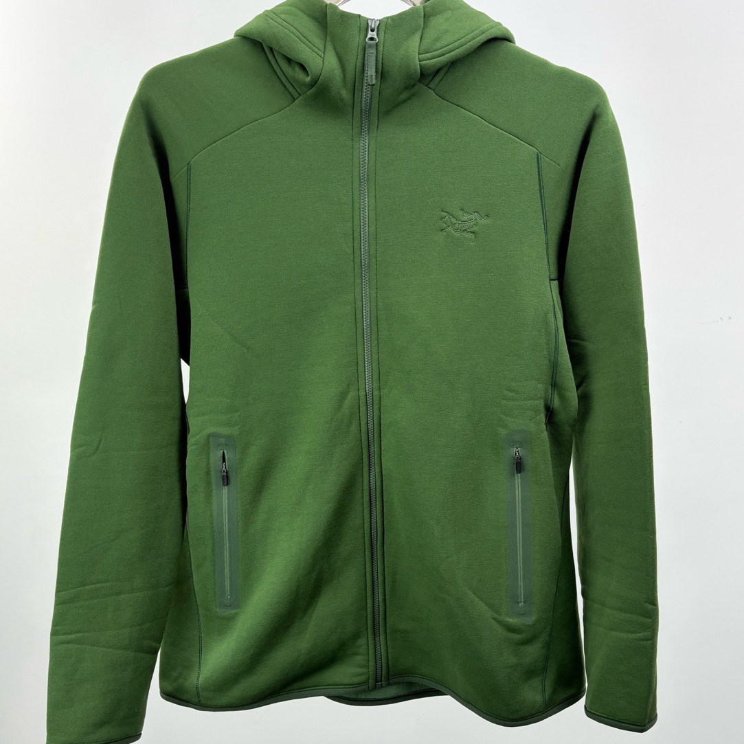 未使用 ARC'TERYX/始祖鸟 始祖鸟KYANITE伊甸绿抓绒外套L码15066