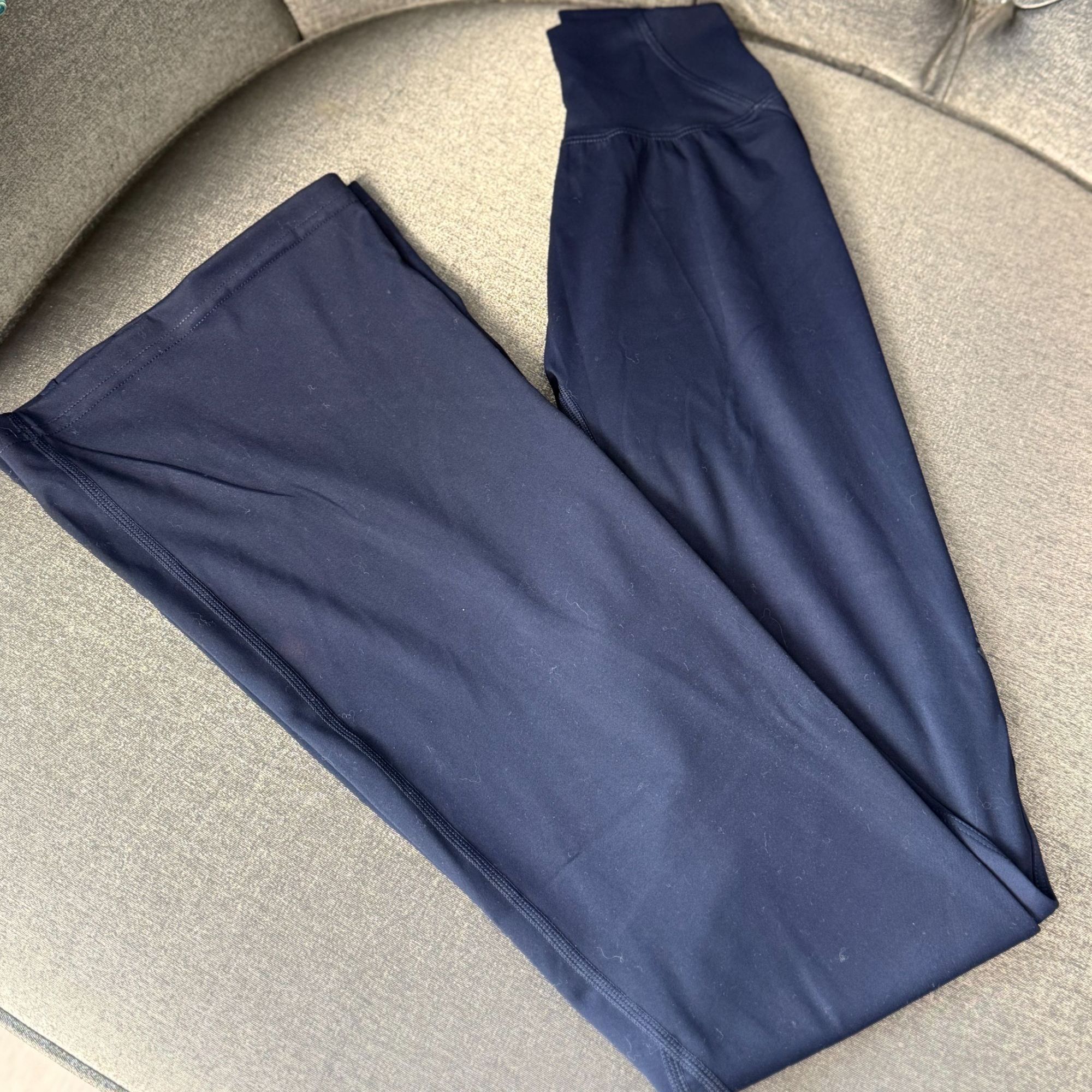 2504 S 休闲裤高腰女微喇瑜伽运动长裤运动裤