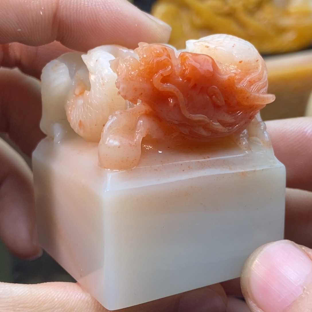 星****印石寿山石盘龙章