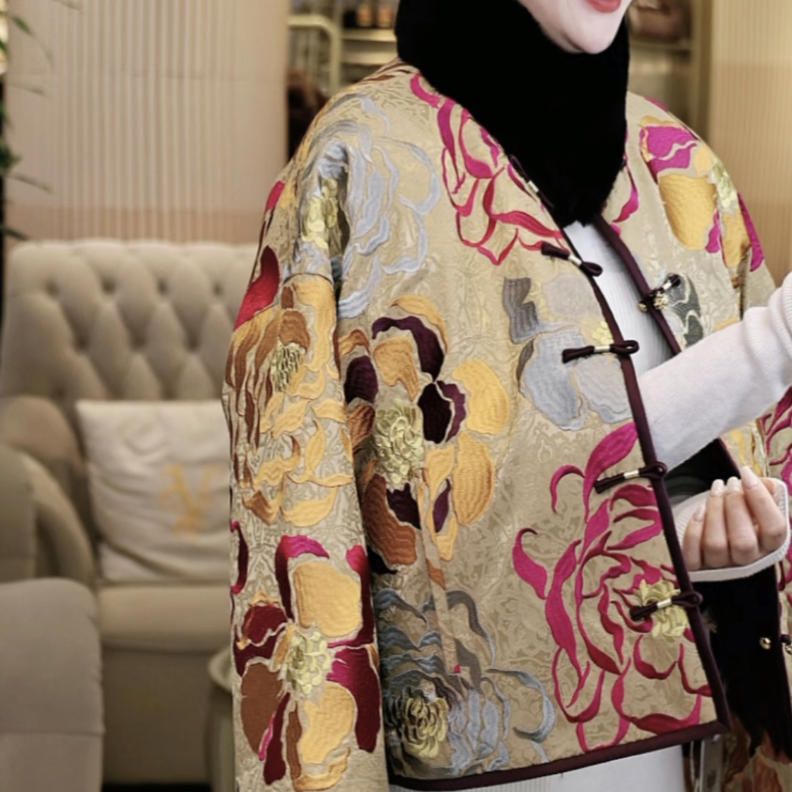 【U are U 国际】设计师原创高端国风外套