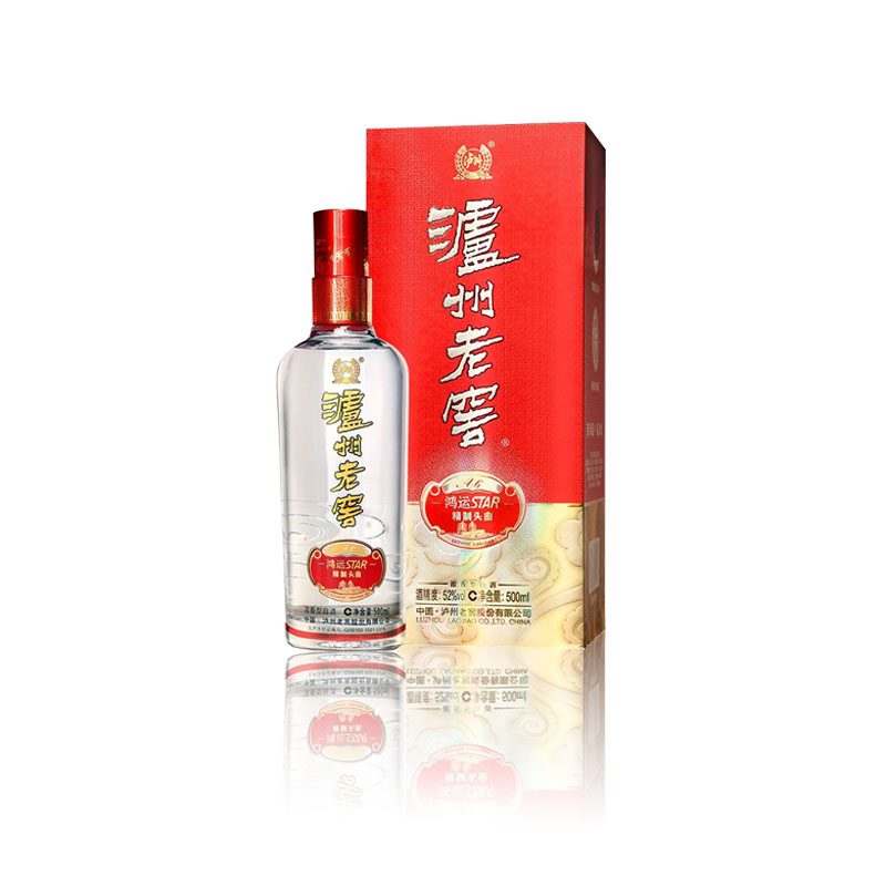 泸州老窖鸿运STAR精制头曲A6浓香型 52度500ml