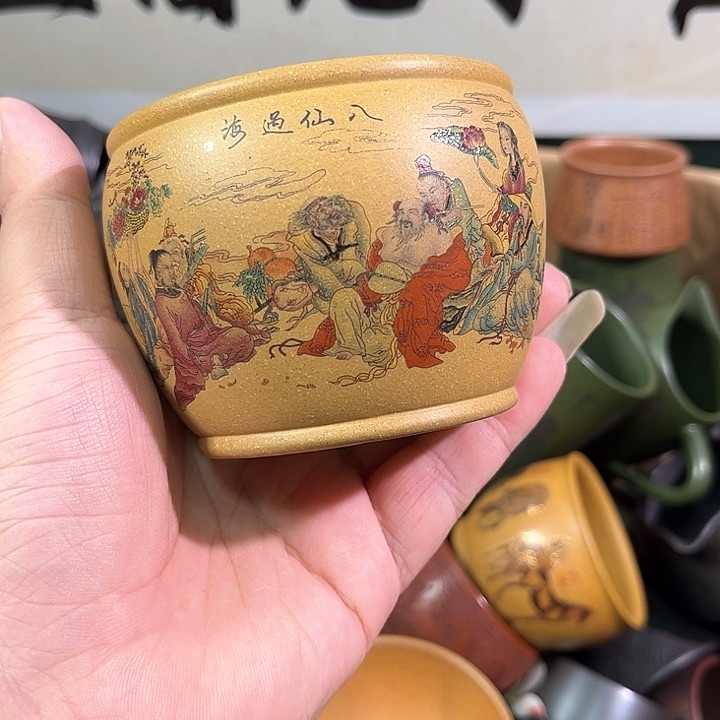 茶杯紫砂全手工紫砂主任杯