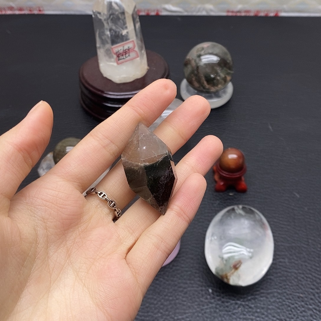 右***钉珠宝半成品未镶嵌水晶146水晶石