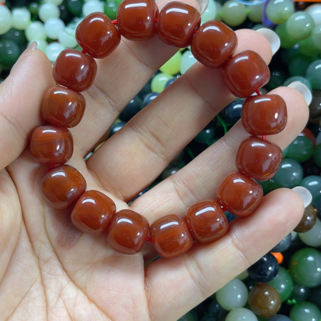 玛瑙/玉髓手链未镶嵌