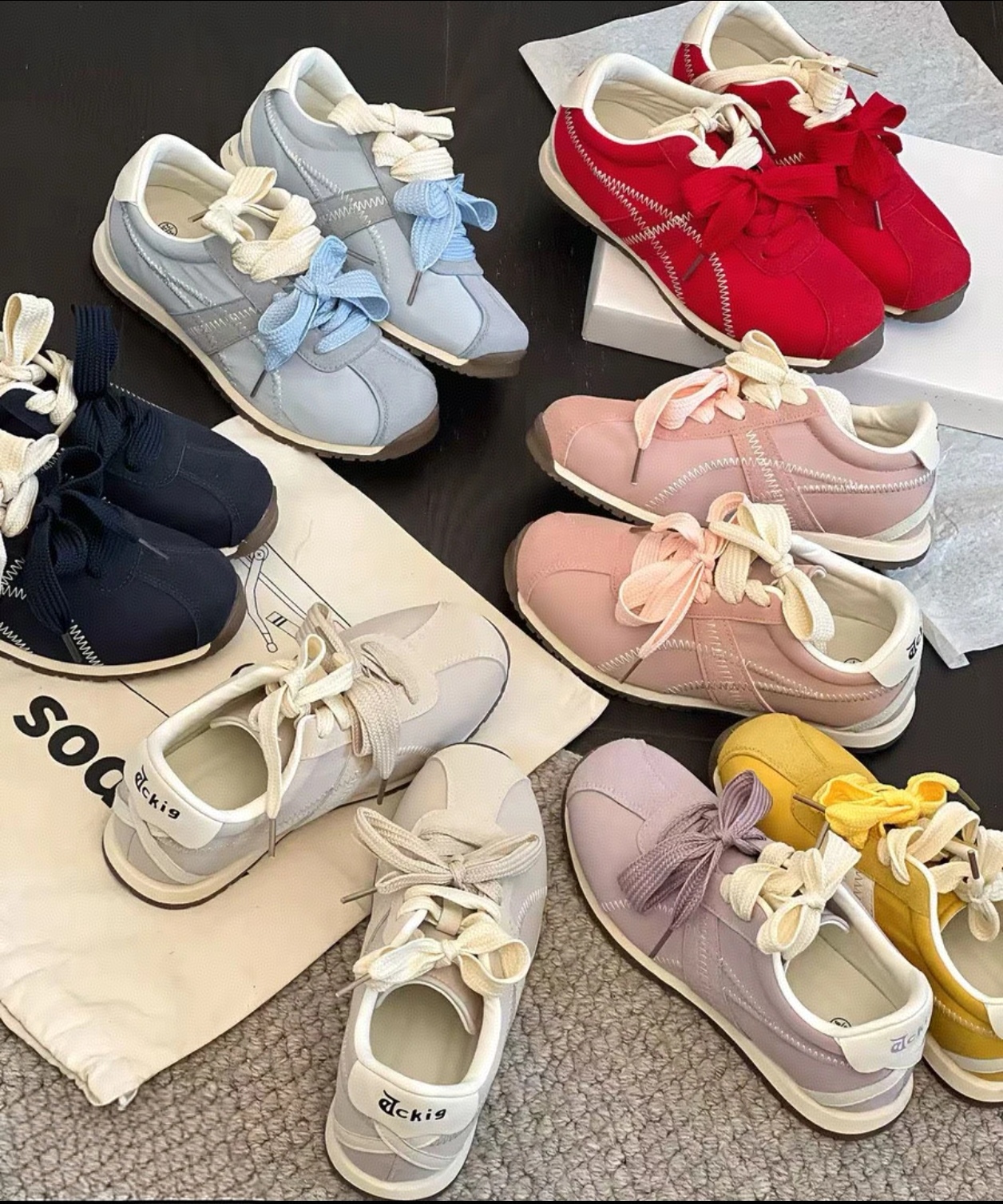 女鞋德训复古增高百搭多巴胺阿甘增高女款爆款2025阿甘鞋女款鞋子