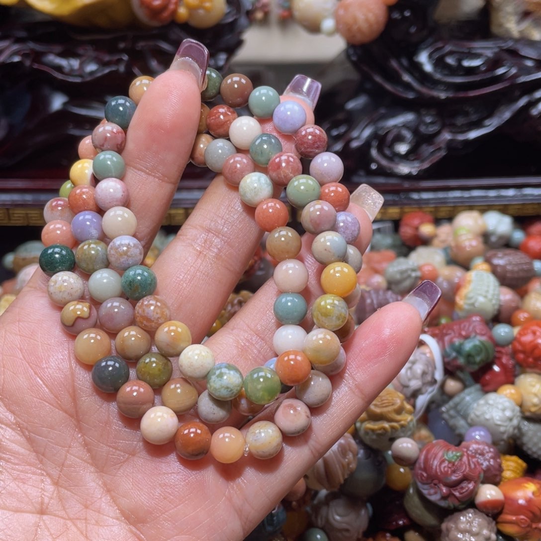 石英质玉手链未镶嵌