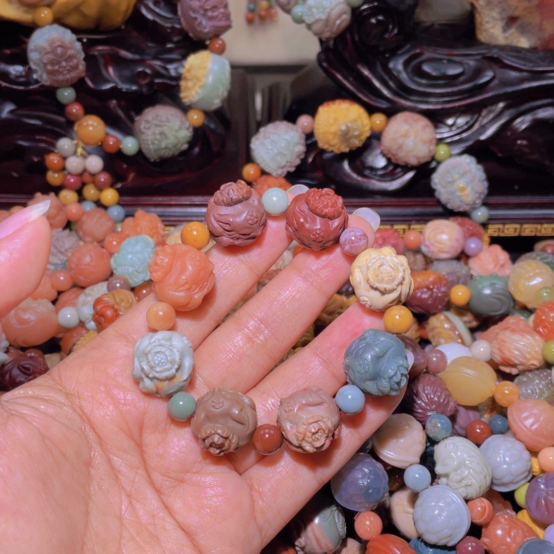 石英质玉手链未镶嵌