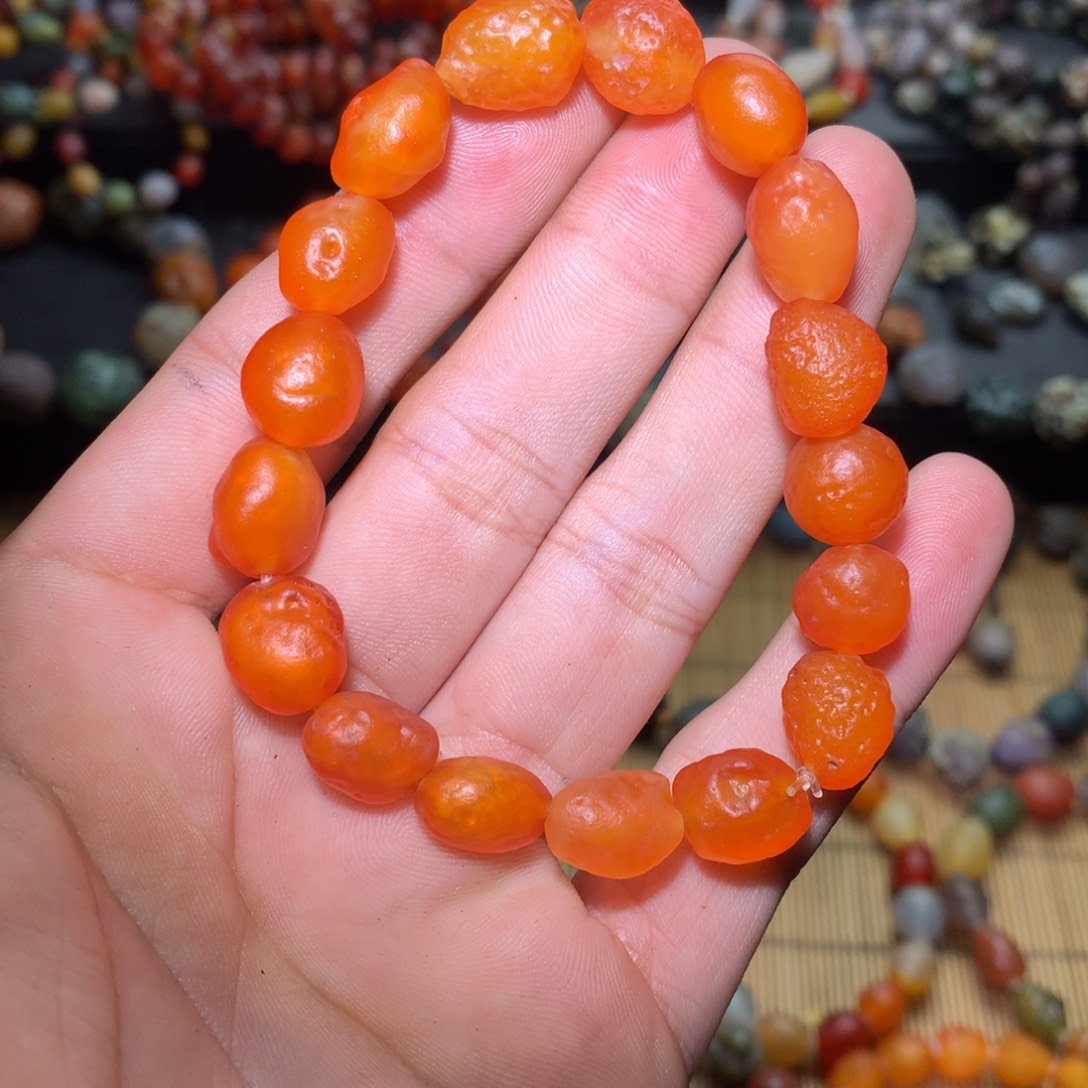 玛瑙/玉髓未镶嵌手链