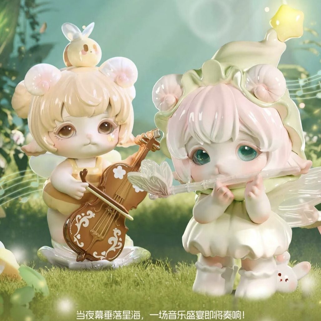 米卷昆虫音乐会系列潮玩盲盒
