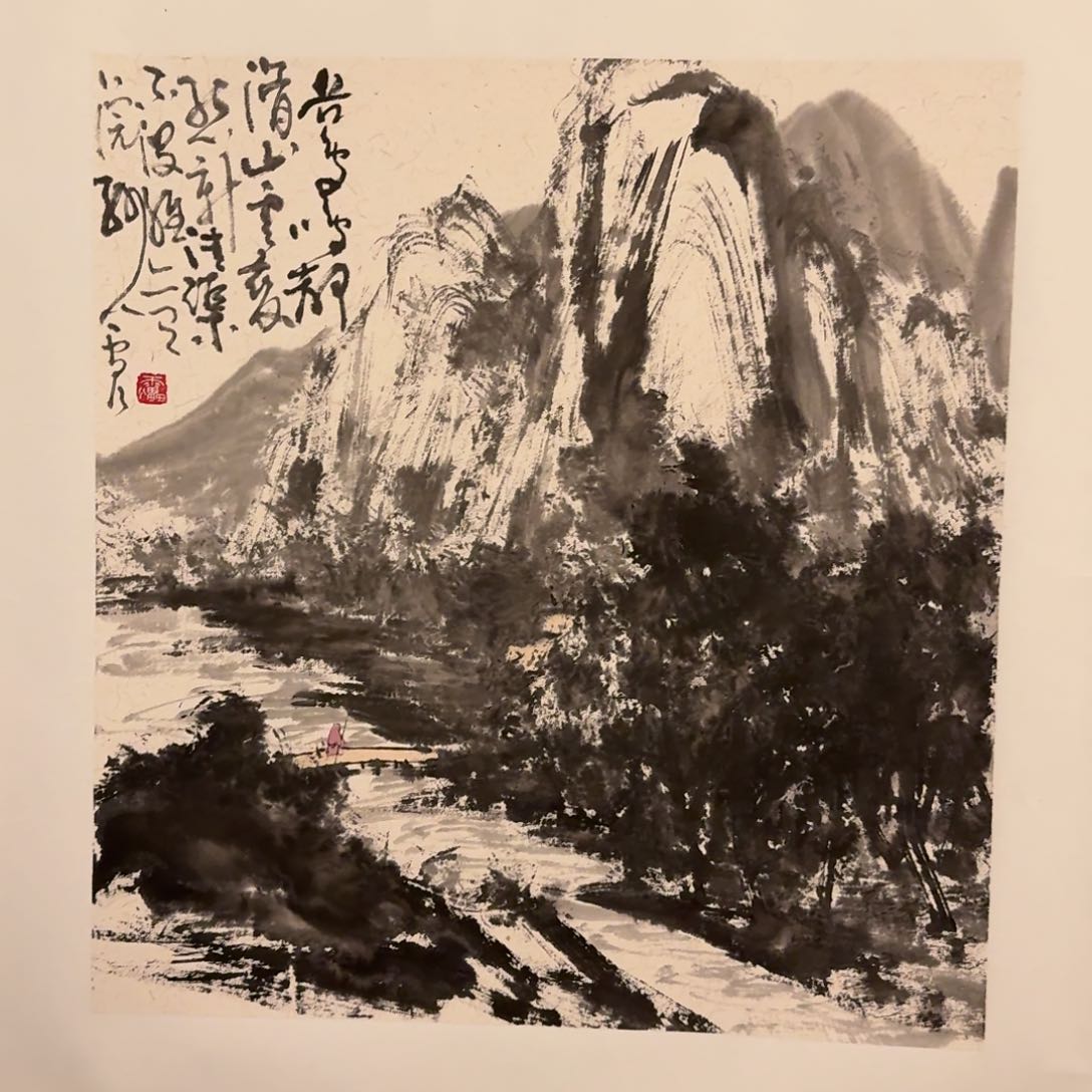 国画雷公老师作品画作