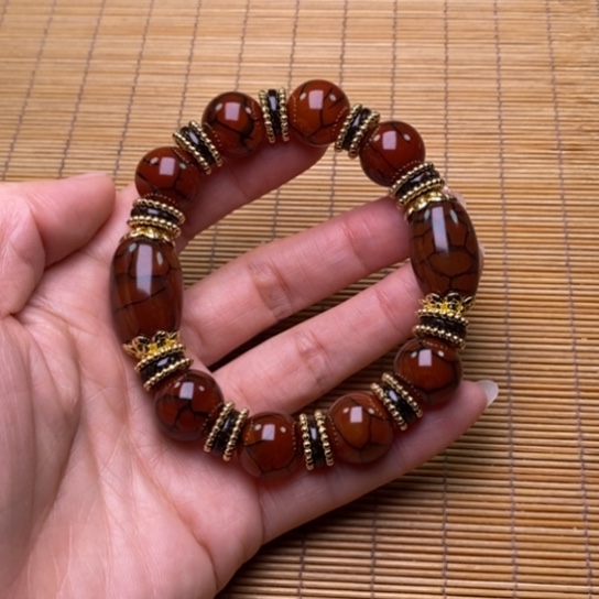 玛瑙/玉髓手链未镶嵌