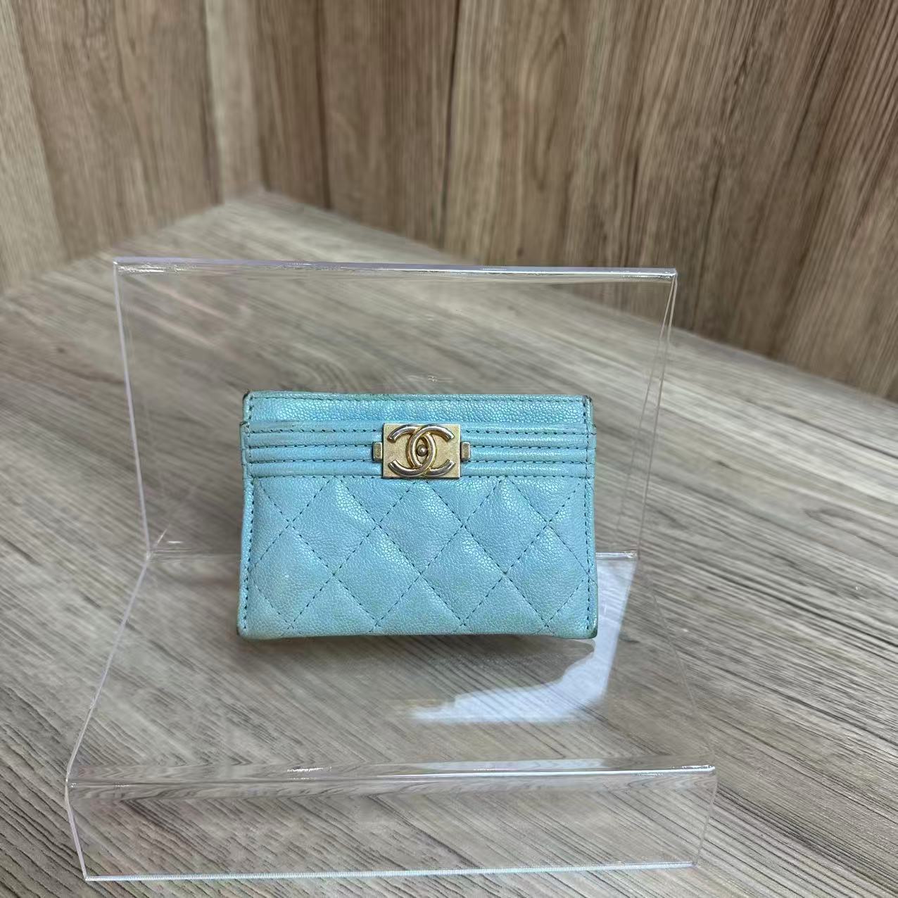 95新 Chanel/香奈儿 乱乱子中古/女士/卡包/111801
