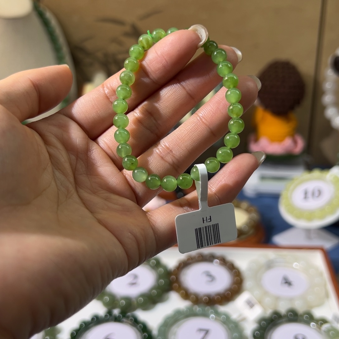 和田玉未镶嵌手串