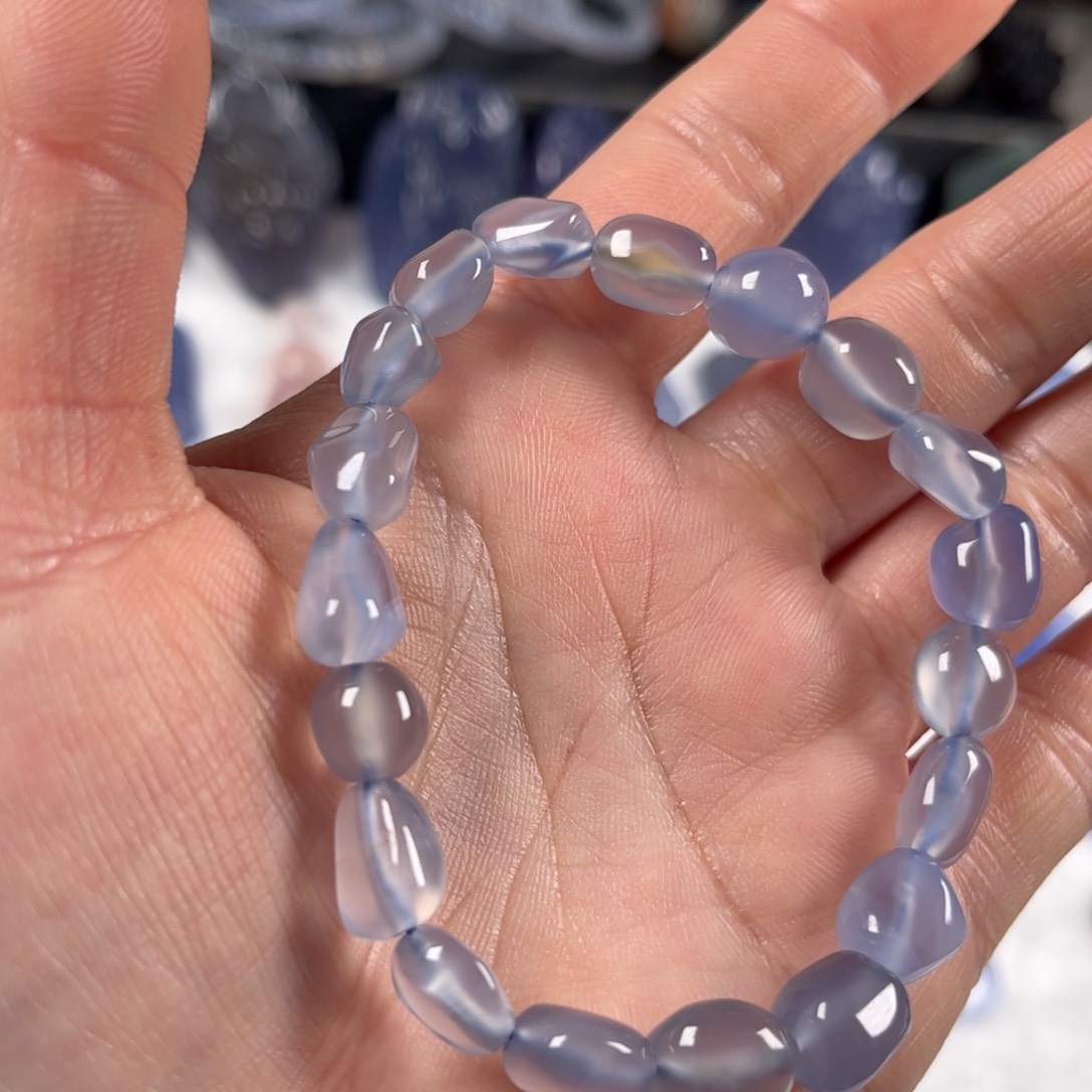 玛瑙/玉髓手链未镶嵌