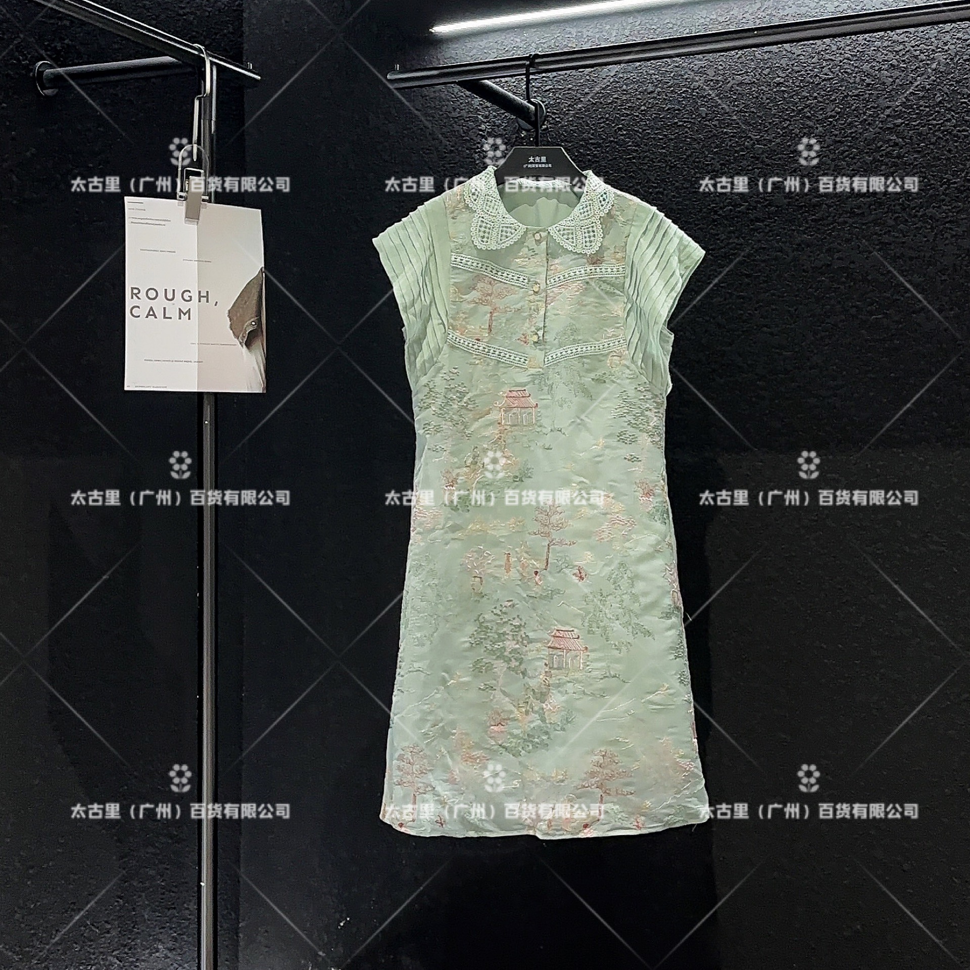 【昕昕】编号【70】新款高级感重工新中式显瘦高定连衣裙JC-A1245蕾丝