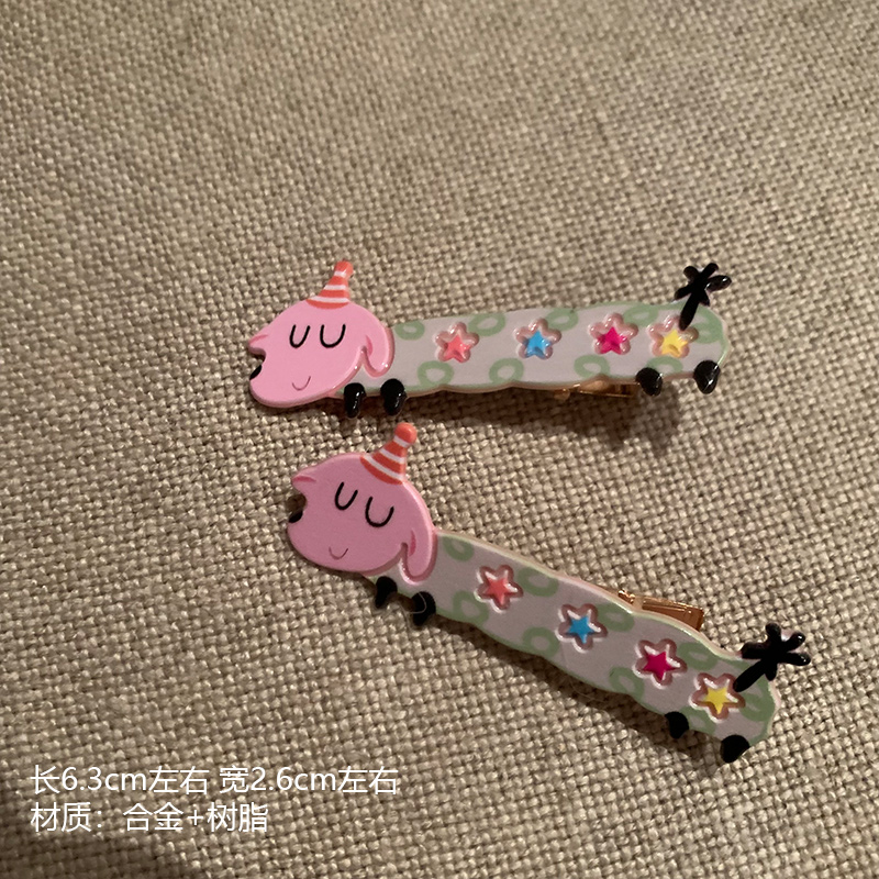 小众百搭设计感时尚个性发夹9859-11