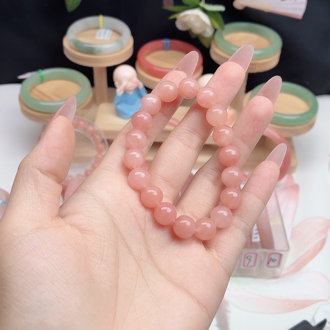 石英质玉未镶嵌手镯