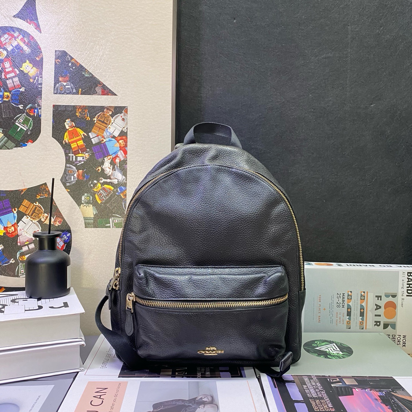 95新 COACH/蔻驰 23478双肩包26*30